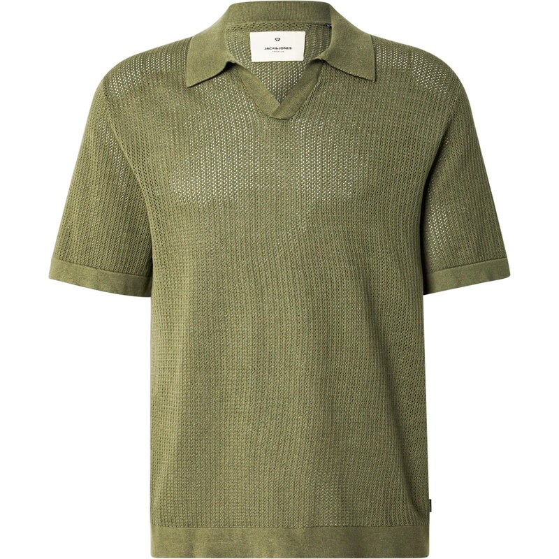 JACK & JONES Tričko JPRBLUOliver olivová 63465991