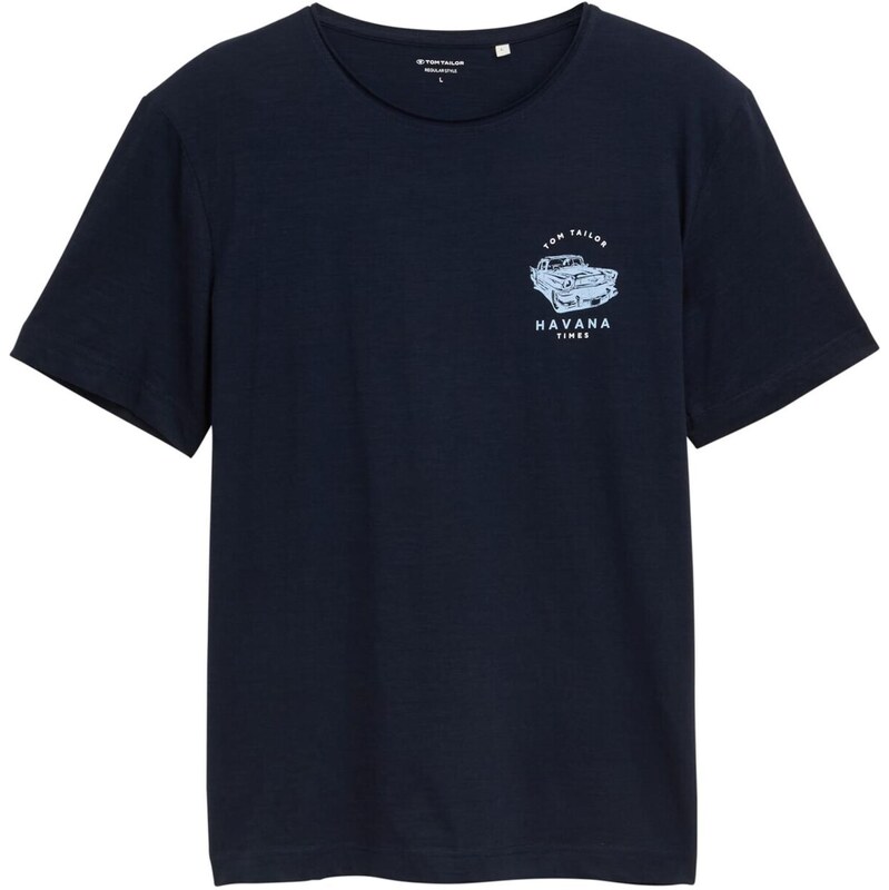 TOM TAILOR Tričko dymovo modrá / tmavomodrá 63466490