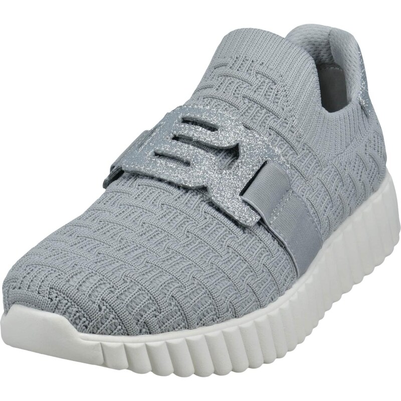 TT. BAGATT Slip-on obuv svetlosivá / strieborná 63780439