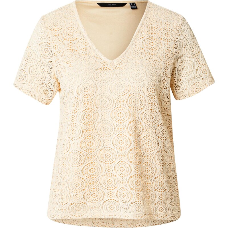 VERO MODA Tričko VMMAYA krémová 63466842