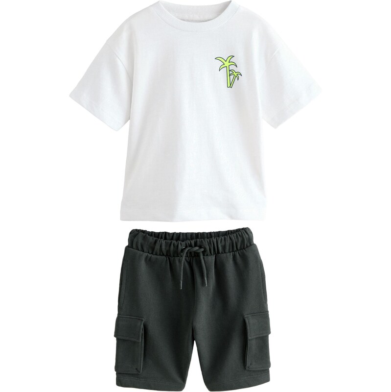 Next Set jedľová / biela 65875870