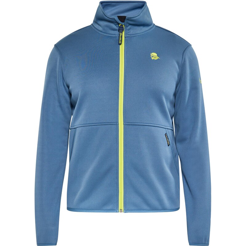 Schmuddelwedda Prechodná bunda modrá / limetová 64333193