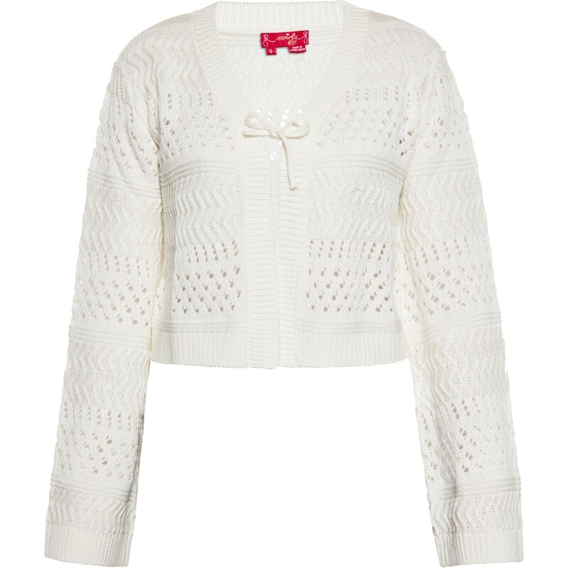 swirly Kardigán biela 65642815