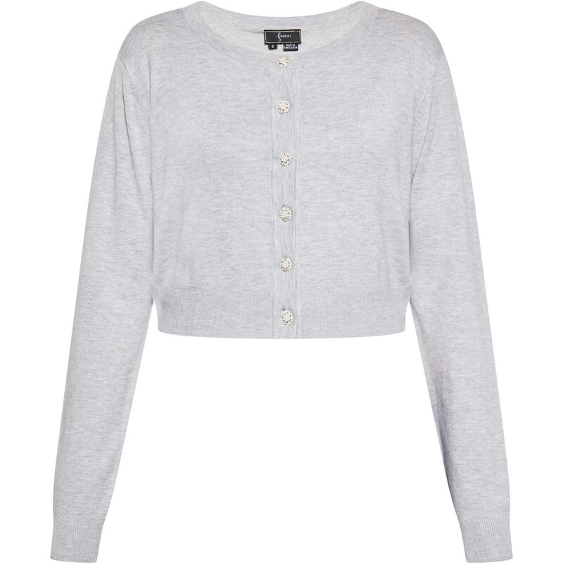 faina Kardigán svetlosivá 65871038