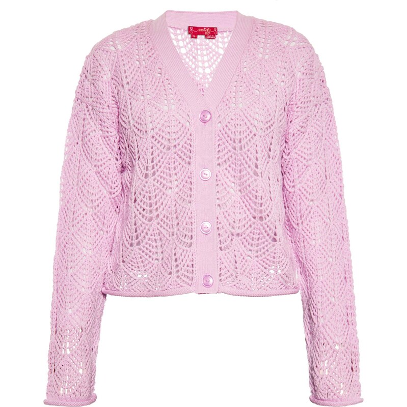 swirly Kardigán ružová 65642831