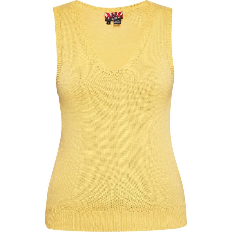 myMo ROCKS Vyšívaný top žltá 65871199