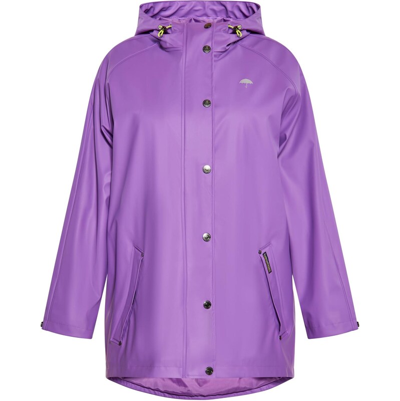 Schmuddelwedda Funkčný kabát fialová / biela 64333190