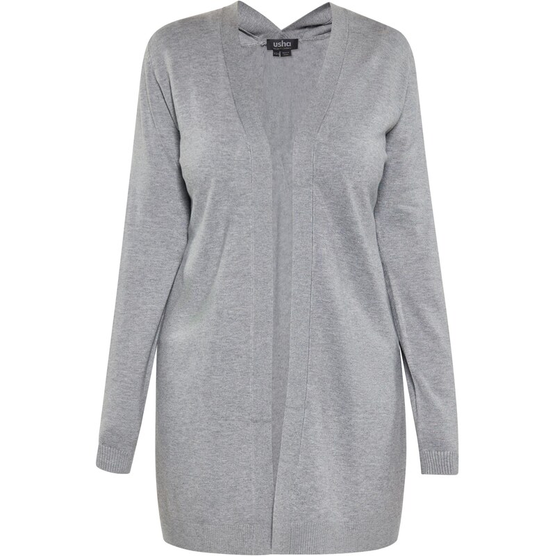 usha BLACK LABEL Kardigán sivá 65809479