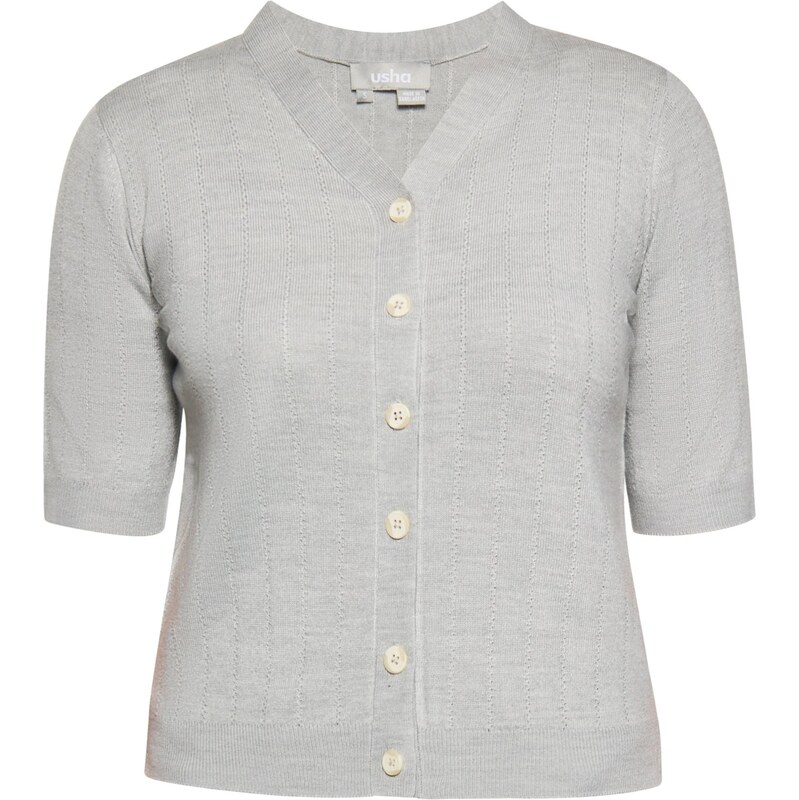 Usha Kardigán sivá 65642884