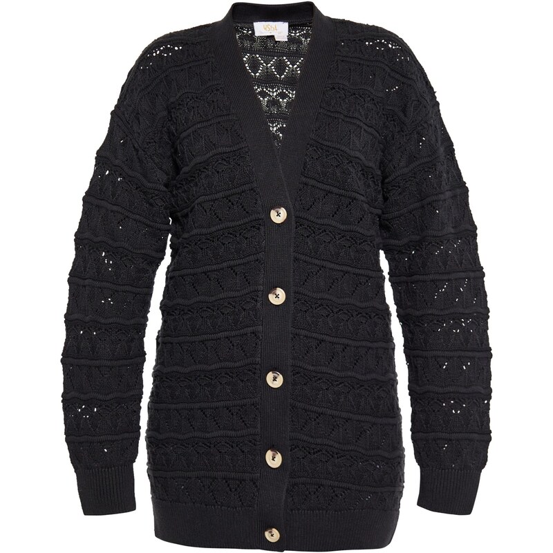 usha FESTIVAL Kardigán čierna 65871361
