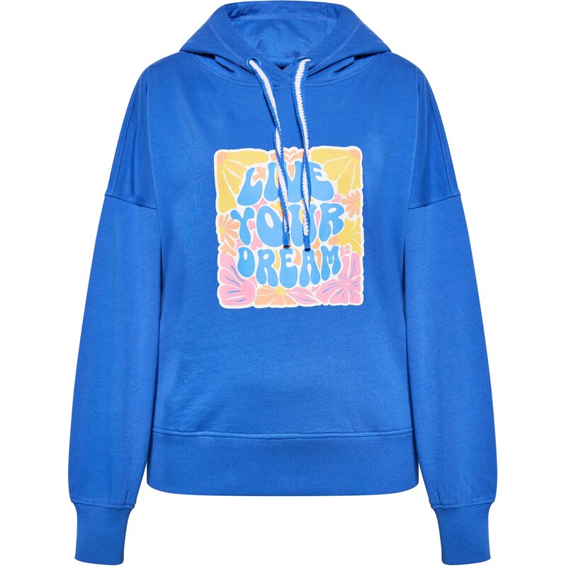 IZIA Mikina kobaltovomodrá / žltá / fialová / biela 65792035