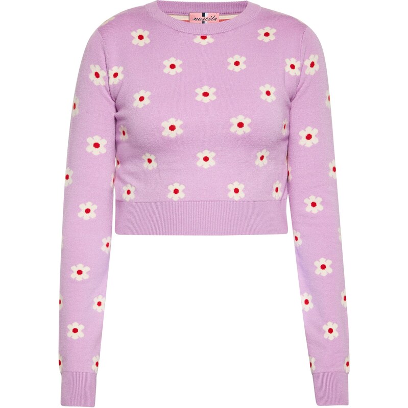 swirly Sveter orgovánová / červená / biela 65871445