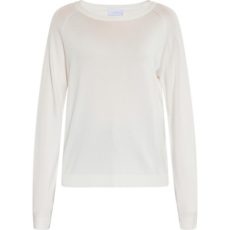 usha BLUE LABEL Sveter šedobiela 65871508