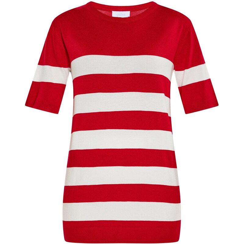 usha BLUE LABEL Sveter červená / biela 65642929