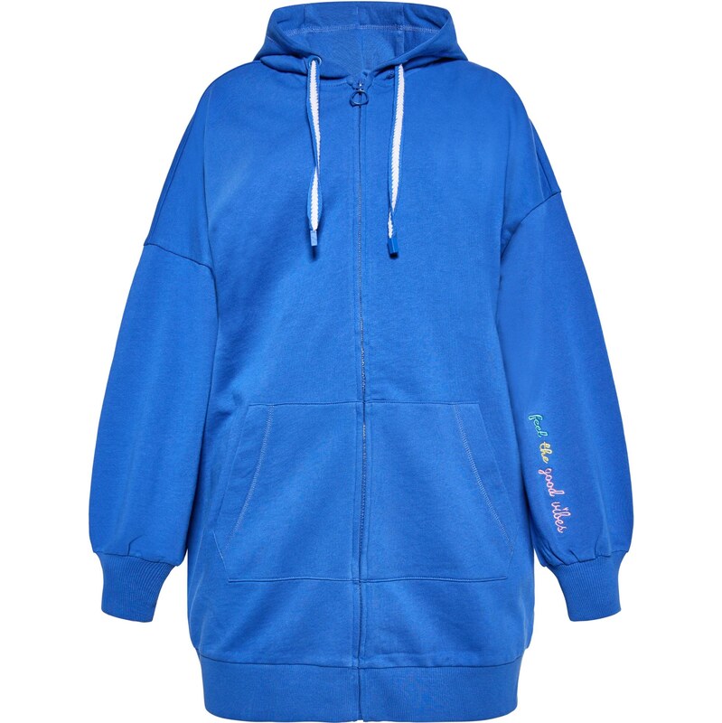 IZIA Tepláková bunda kobaltovomodrá / zmiešané farby 65871531