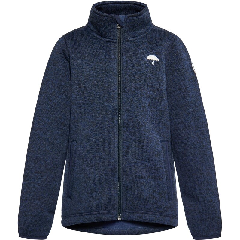 Schmuddelwedda Flisová bunda námornícka modrá / biela 63701995