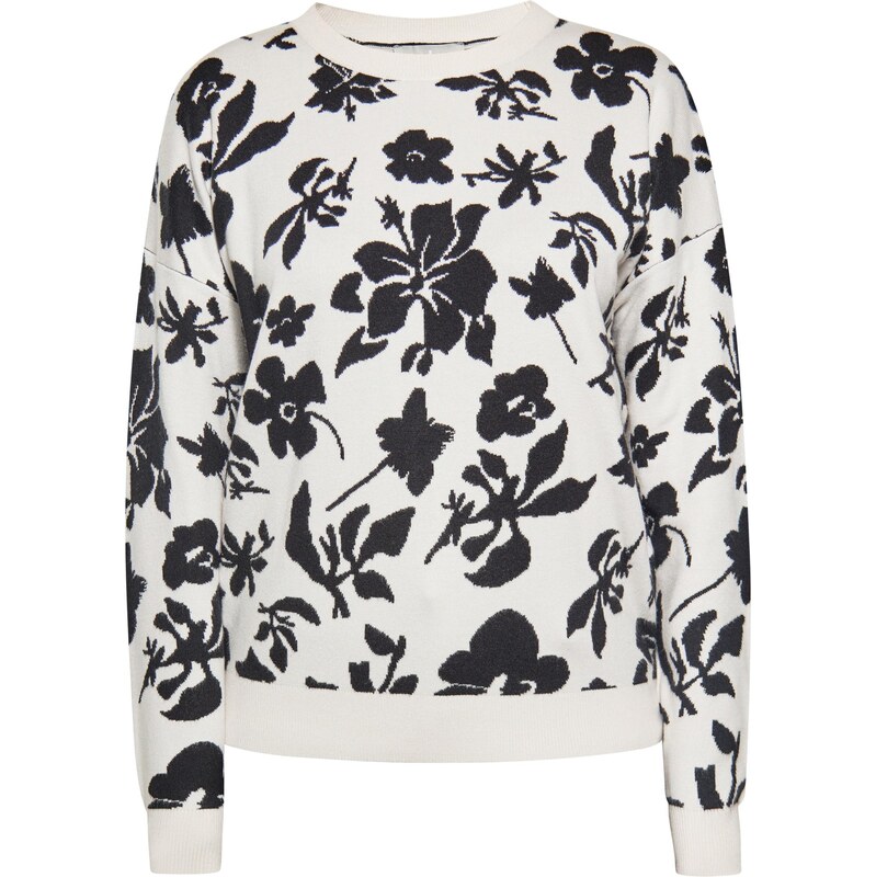 Usha Sveter čierna / biela ako vlna 65706943