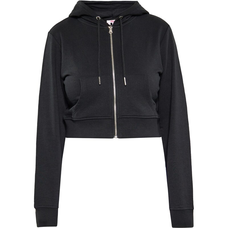 MYMO Tepláková bunda čierna 63476391