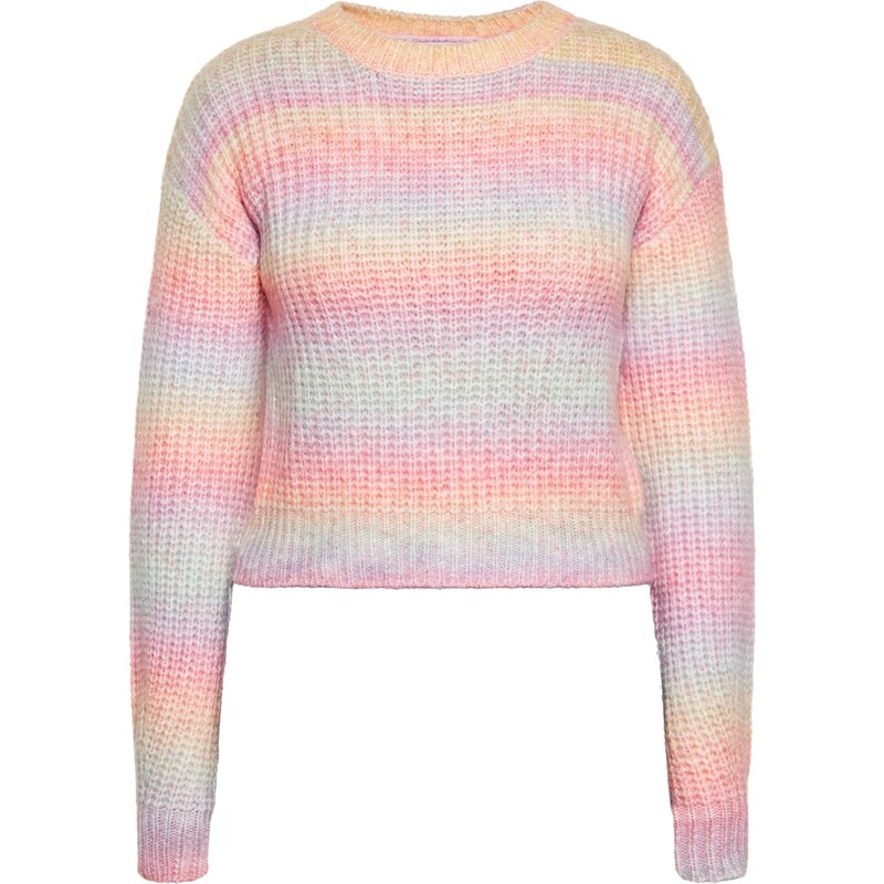 MYMO Sveter svetlomodrá / orchideová / marhuľová / koralová 65871584