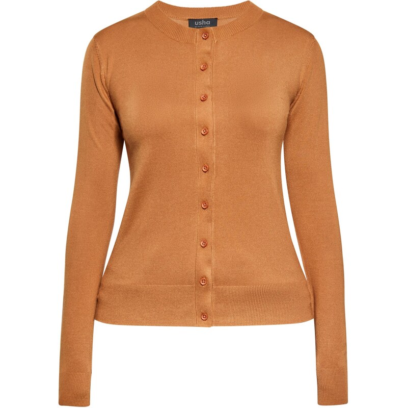 usha BLACK LABEL Kardigán koňaková 63490566