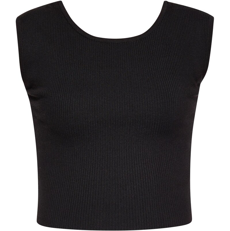 myMo at night Vyšívaný top čierna 65832095