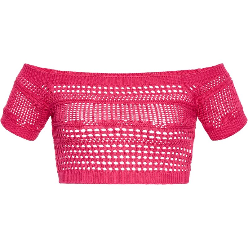 MYMO Vyšívaný top ružová 65871642