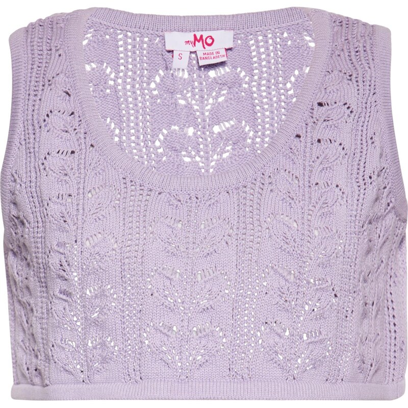 MYMO Vyšívaný top levanduľová 65871625