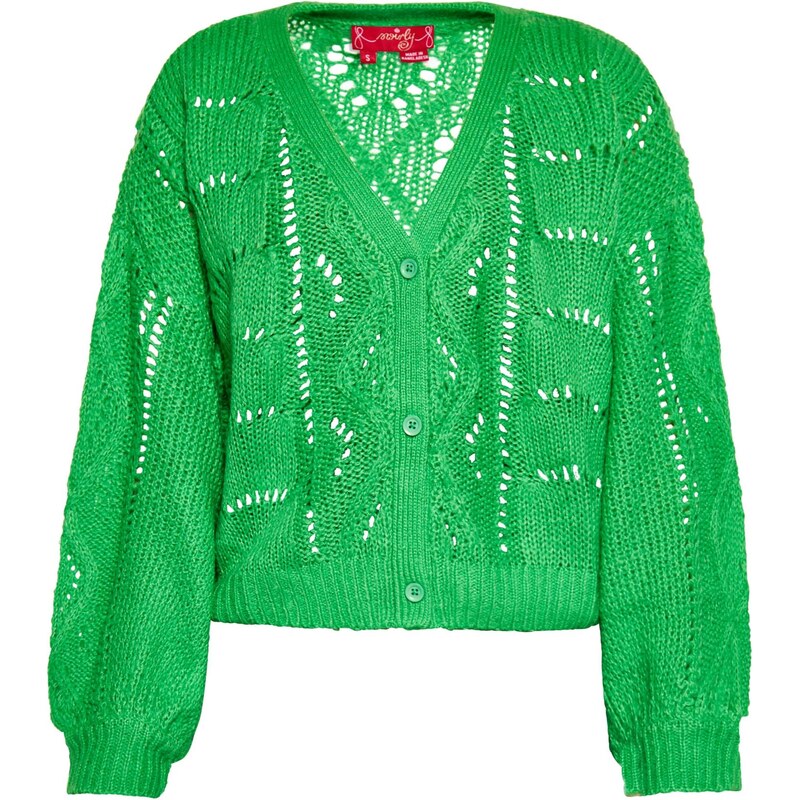 swirly Kardigán zelená 65643004