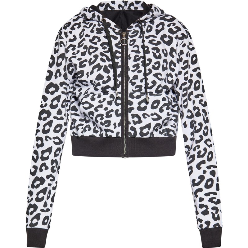 MYMO Mikina čierna / biela 65871606