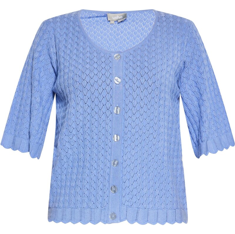 Usha Kardigán svetlomodrá 65643008