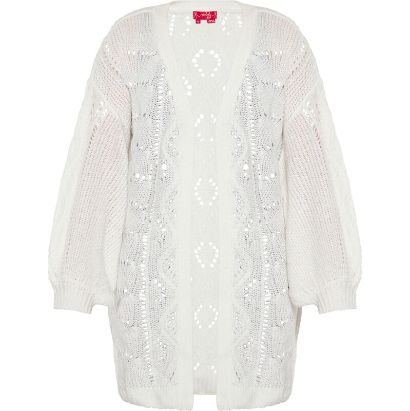 swirly Kardigán biela 65643013