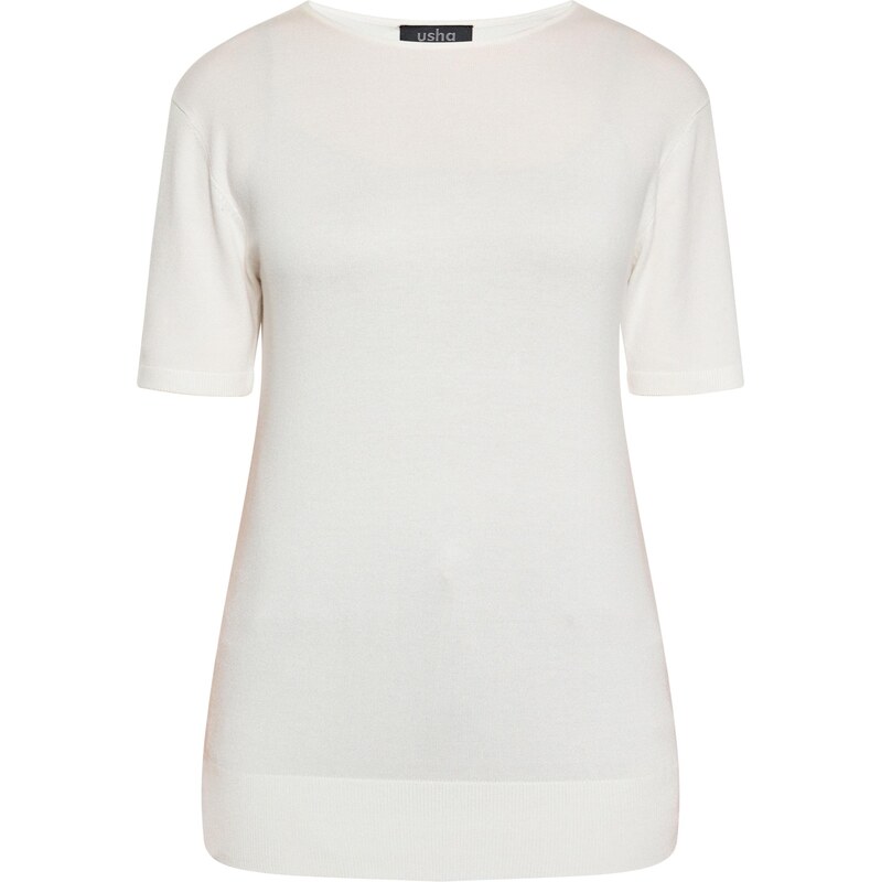 usha BLACK LABEL Sveter prírodná biela 65809492