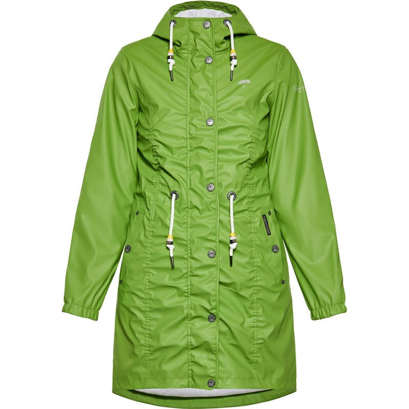 Schmuddelwedda Funkčný kabát svetlozelená 64333203