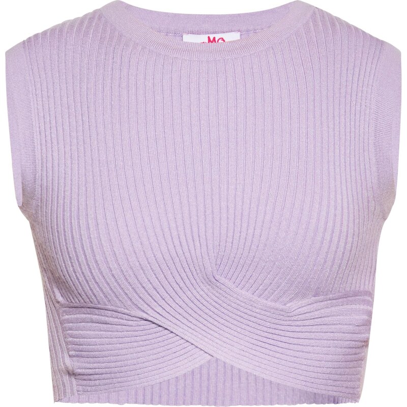 MYMO Vyšívaný top levanduľová 65871787