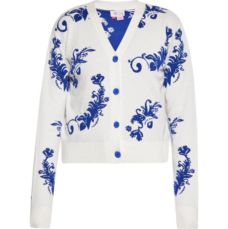 IZIA Kardigán modrá / biela 65872156