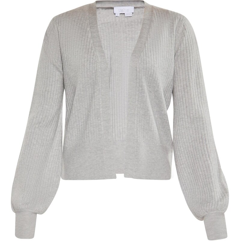 usha WHITE LABEL Kardigán sivá 65809499