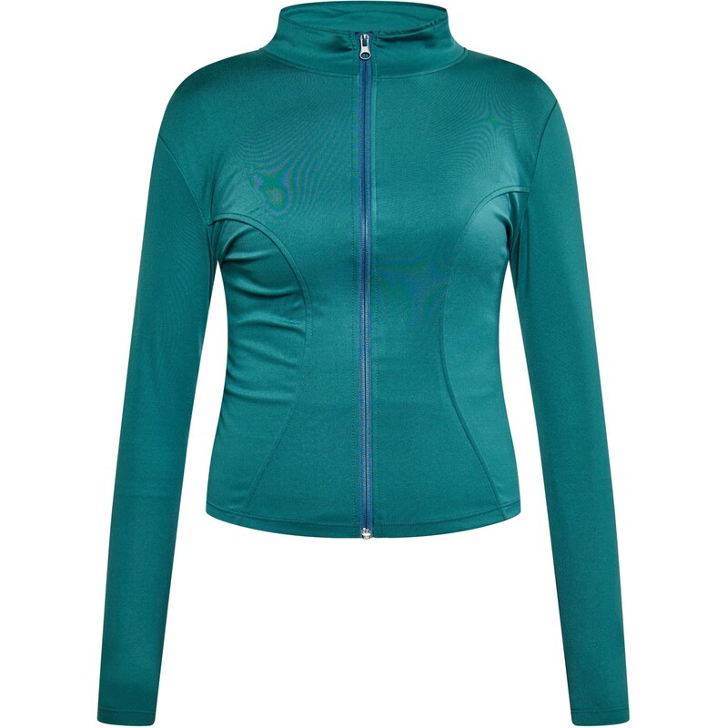 IZIA Tepláková bunda petrolejová 65872204