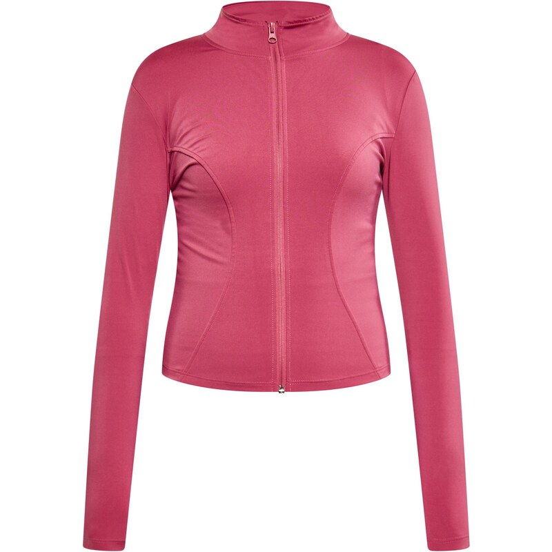 IZIA Tepláková bunda tmavoružová 65872206