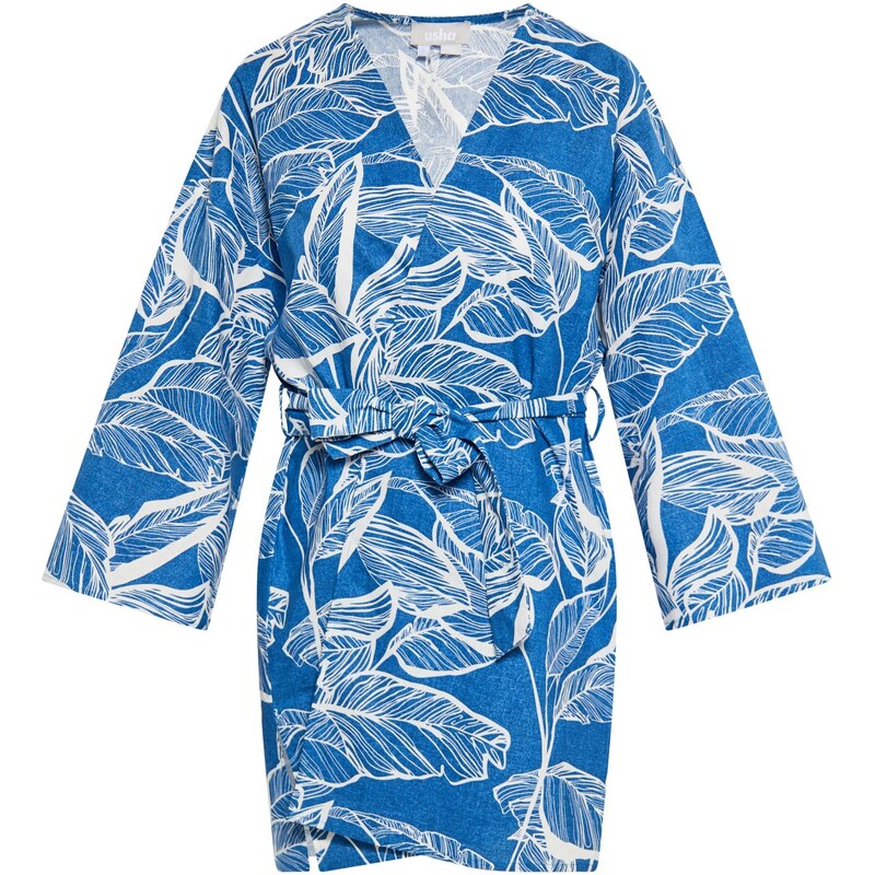 Usha Kimono modrá / biela 65643934
