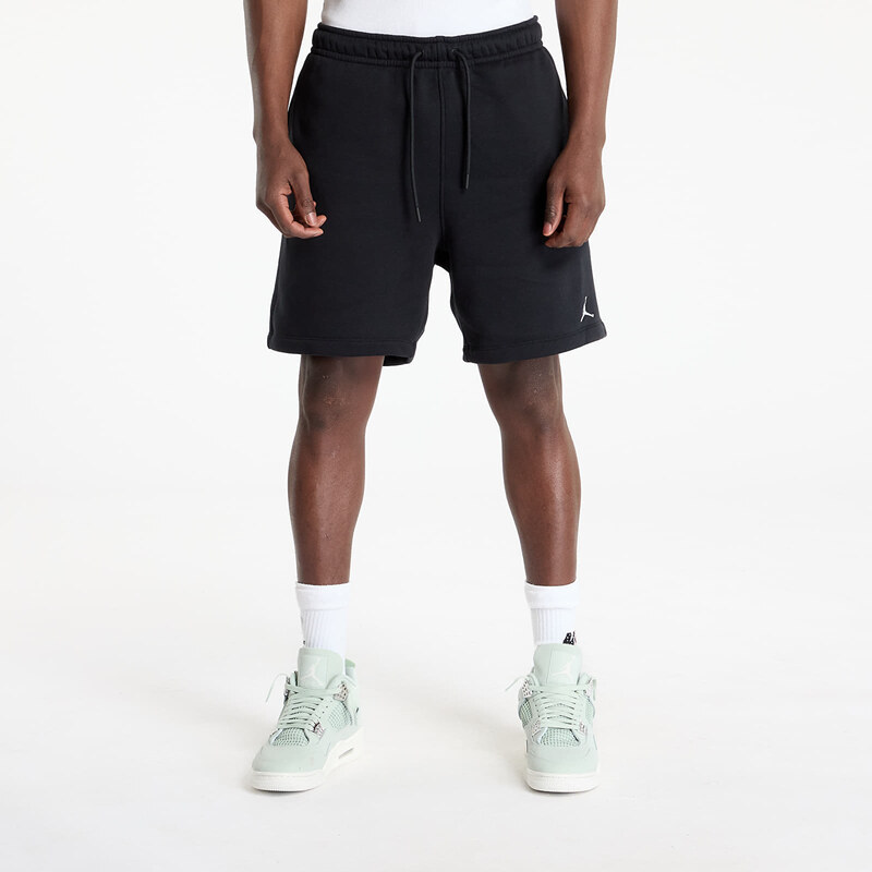 Šortky Jordan Brooklyn Fleece Mens Shorts Black/ White XL 63474707