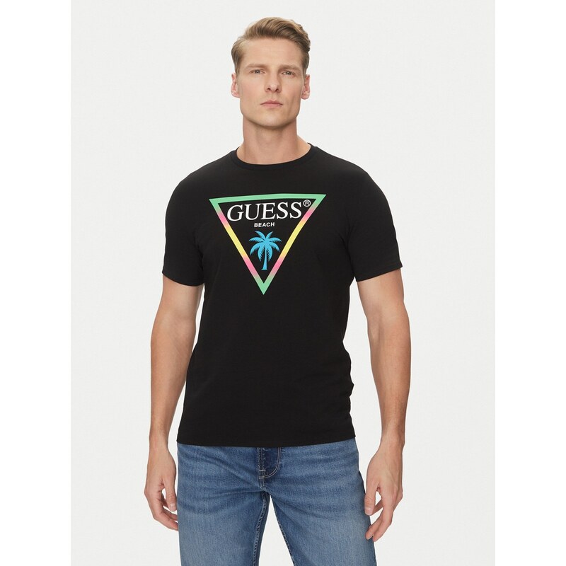 Guess SS CN Triangle Palm Tee BLACK 63467135