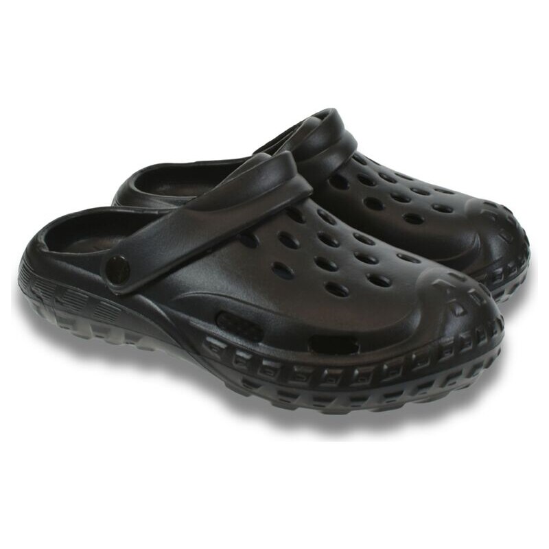 JOHN-C Pánske čierne crocsy JAKE 63471248