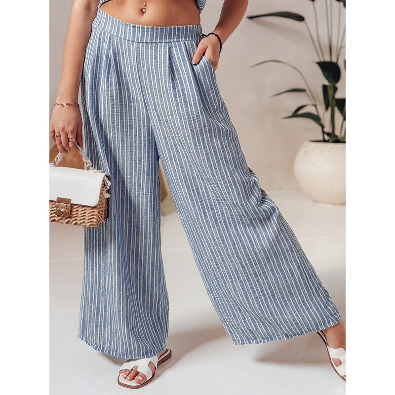 DStreet Dámske široké nohavice s pásikmi MODERESS 64680148