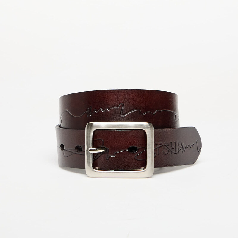 Opasok FTSHP Leather Belt Brown 90 63477271