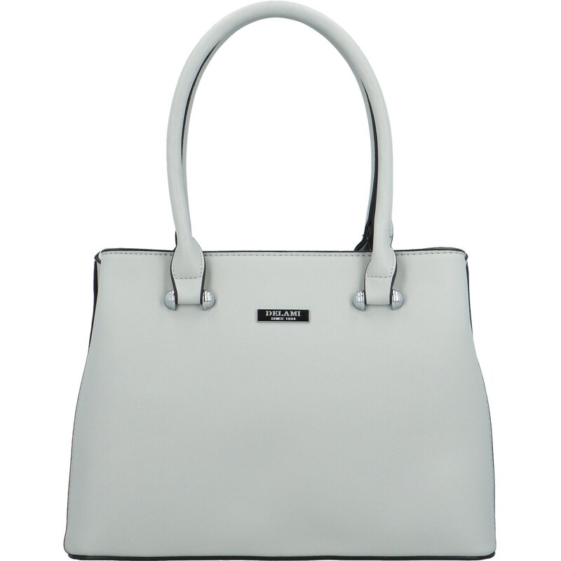 Dámska kabelka na rameno svetlo šedá - Delami Sophia Luxe šedá 63524910