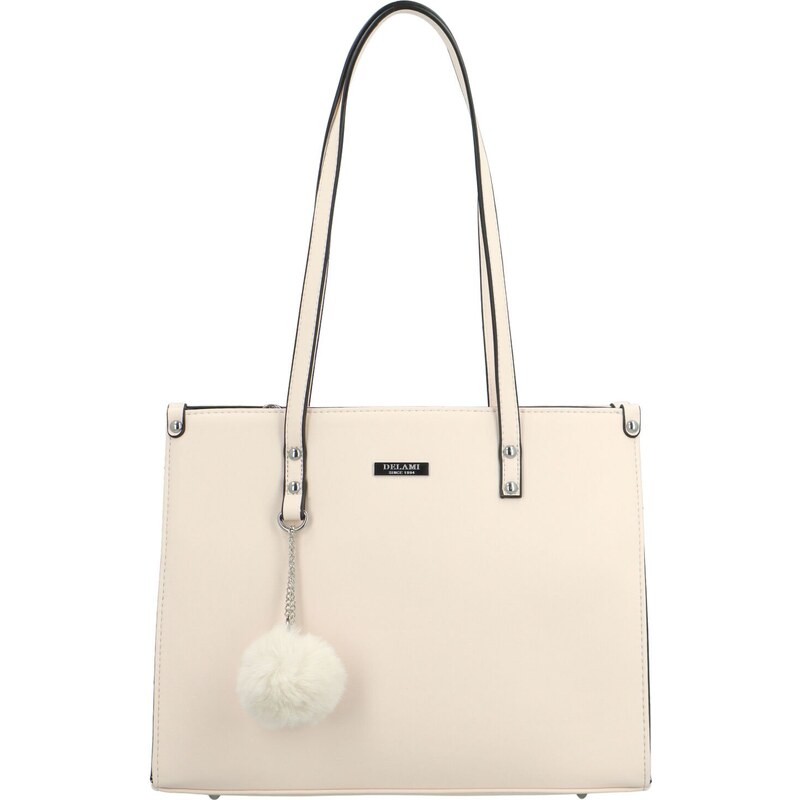 Dámska kabelka na rameno púdrová - Delami Sabin telová 63500751