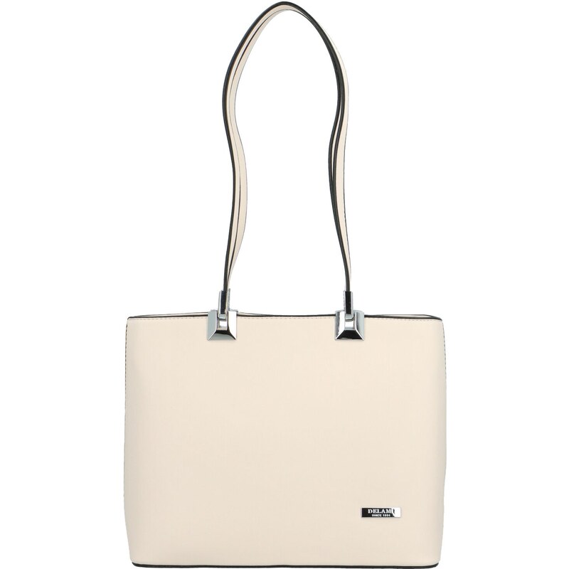 Dámska kabelka na rameno púdrová - Delami Velvet Touch telová 63500771