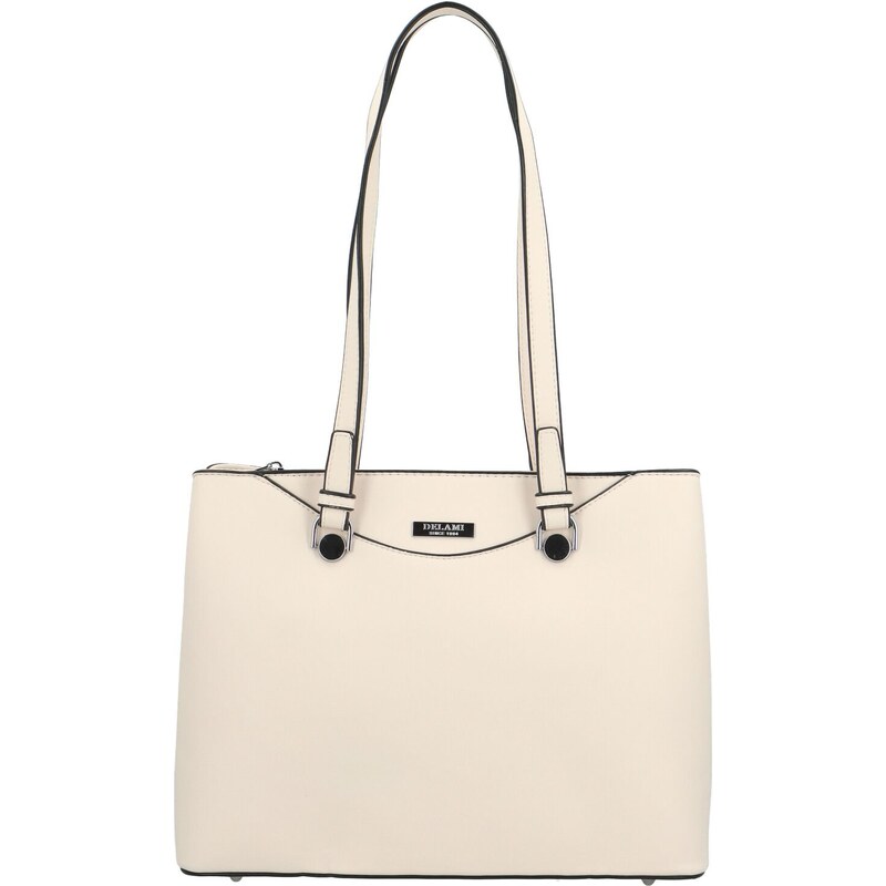 Dámska kabelka na rameno púdrová - Delami Little Lady telová 63500746