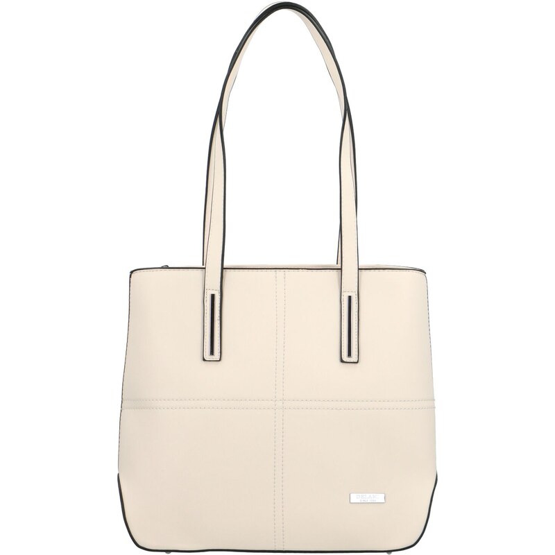 Dámska kabelka na rameno púdrová - Delami Glimmer telová 63500739