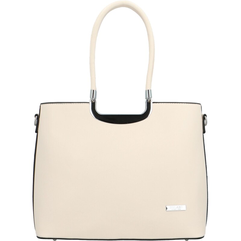 Dámska kabelka do ruky púdrová - Delami Bella Rosa telová 63500741